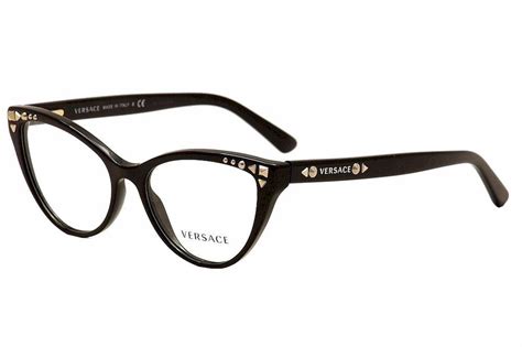 54mm cat eye optical glasses versace|official Versace eyeglass frames.